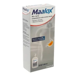 Maalox 4% + 3,5% Sospensione Orale Aroma Di Menta 250ml