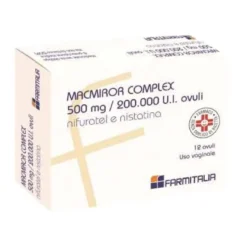 Macmiror Complex 500mg+200.000 Ui 12 Ovuli Vaginali