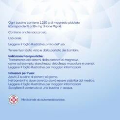 Mag 2 Magnesio Pidolato Aroma Limone 2 confezioni da 40 Bustine