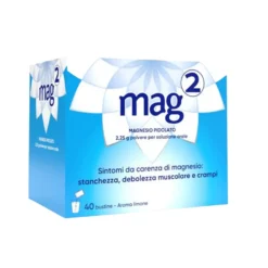Mag 2 Magnesio Pidolato Aroma Limone 40 Bustine