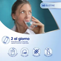 Mag 2 Magnesio Pidolato Aroma Limone 40 Bustine