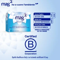 Mag 2 Magnesio Pidolato Aroma Limone 40 Bustine
