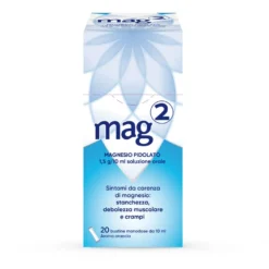 Mag2 Magnesio Pidolato Contro Stanchezza Debolezza Muscolare 20 Bustine