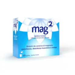 Mag2 Magnesio Pidolato Per Stanchezza E Debolezza Muscolare 20 Bustine