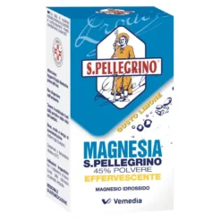 Magnesia S. Pellegrino Effervescente Gusto Limone Antiacido Confezione Da 100g