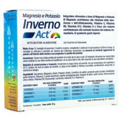 Magnesio E Potassio Integratore Inverno Act 14 Bustine