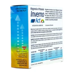 Magnesio E Potassio Integratore Inverno Act 14 Bustine
