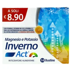 Magnesio E Potassio Integratore Inverno Act 14 Bustine