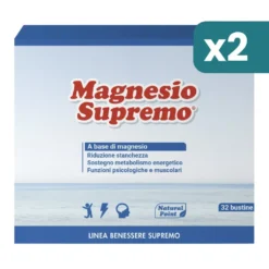 Magnesio Supremo 2 confezioni da 32 Bustine