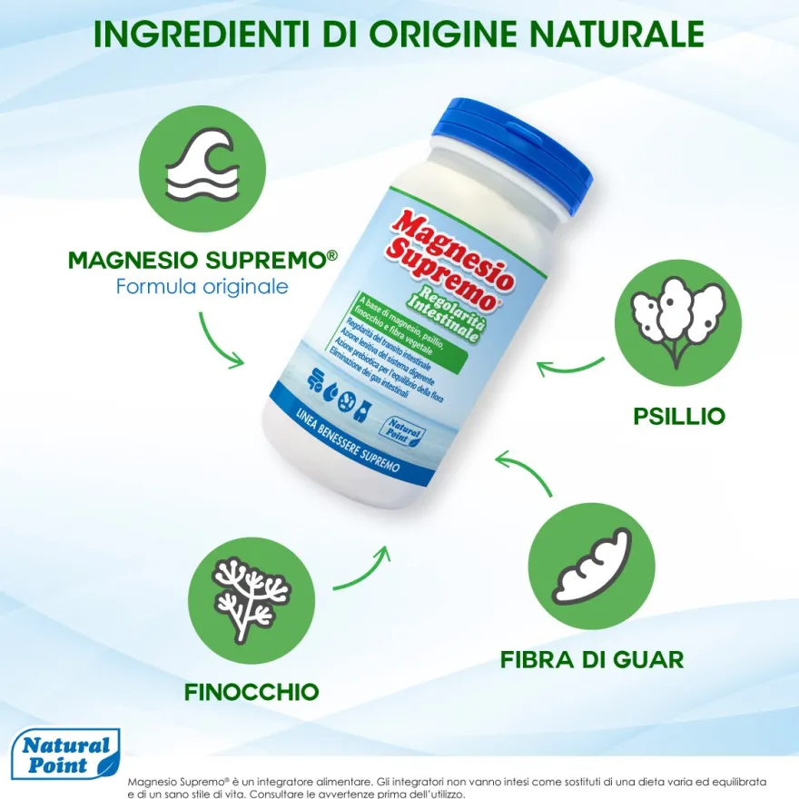 Magnesio Supremo Integratore Regolarità Intestinale 150g