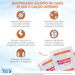 Magnesio Supremo Potassio+ Integratore Riequilibrante Salino 24 Bustine