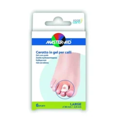 M-aid Foot Care Cerotto Gel Calli Piedi Taglia L 6 Pezzi