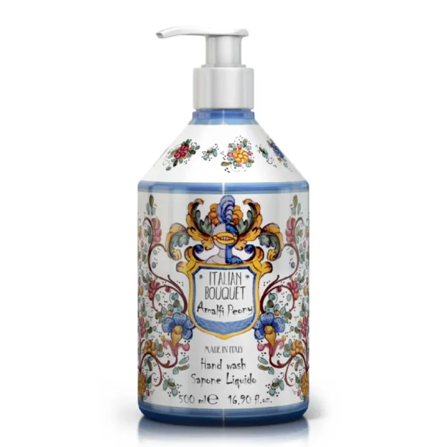 Maioliche Sapone Liquido Mani Amalfi Peony 500ml