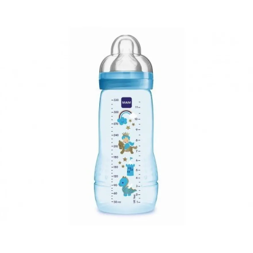 Mam Easy Active Baby Biberon Maschio 4+ Mesi 330ml