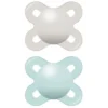 Mam Original Start Succhietto 0-2 Mesi Silicone Neutro 2 Pezzi