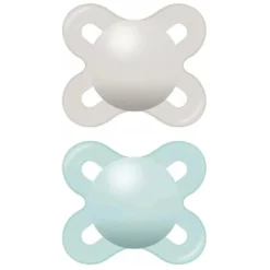 Mam Original Start Succhietto 0-2 Mesi Silicone Neutro 2 Pezzi