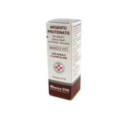 Marco Viti Argento Proteinato 2% Gocce Per Uso Nasale E Auricolare 10ml