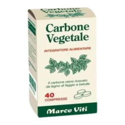 Marco Viti Carbone Vegetale 40 Compresse
