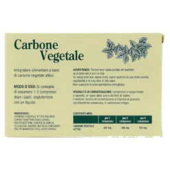 Marco Viti Carbone Vegetale Integratore 25 Compresse