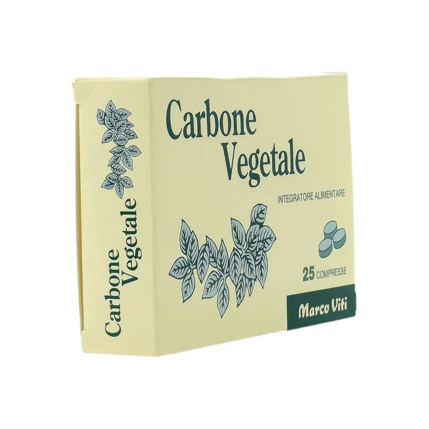 Marco Viti Carbone Vegetale Integratore 25 Compresse