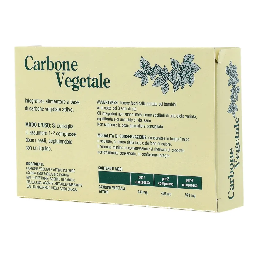 Marco Viti Carbone Vegetale Integratore 25 Compresse
