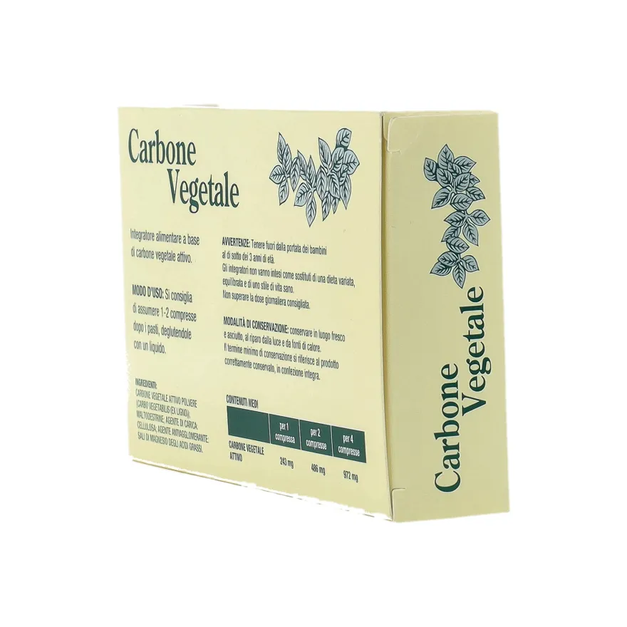 Marco Viti Carbone Vegetale Integratore 25 Compresse