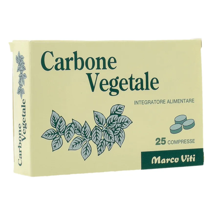 Marco Viti Carbone Vegetale Integratore 25 Compresse
