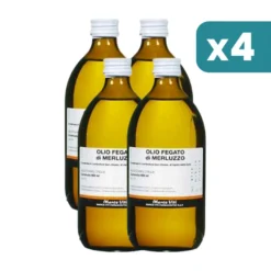 Marco Viti Olio Fegato Di Merluzzo F.u. 4 confezioni da 500ml