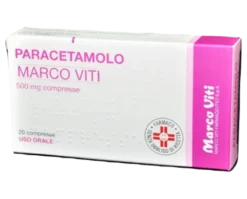 Marco Viti Paracetamolo 500mg Trattamento Influenza 20 Compresse