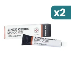 Marco Viti Zinco Ossido Unguento Trattamento Lenitivo Cute 2 confezioni da 30g