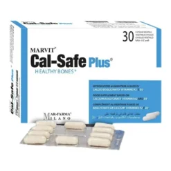 Mar-farma Cal-safe Plus Integratore Di Calcio E Magnesio Per Salute Delle Ossa 30 Capsule