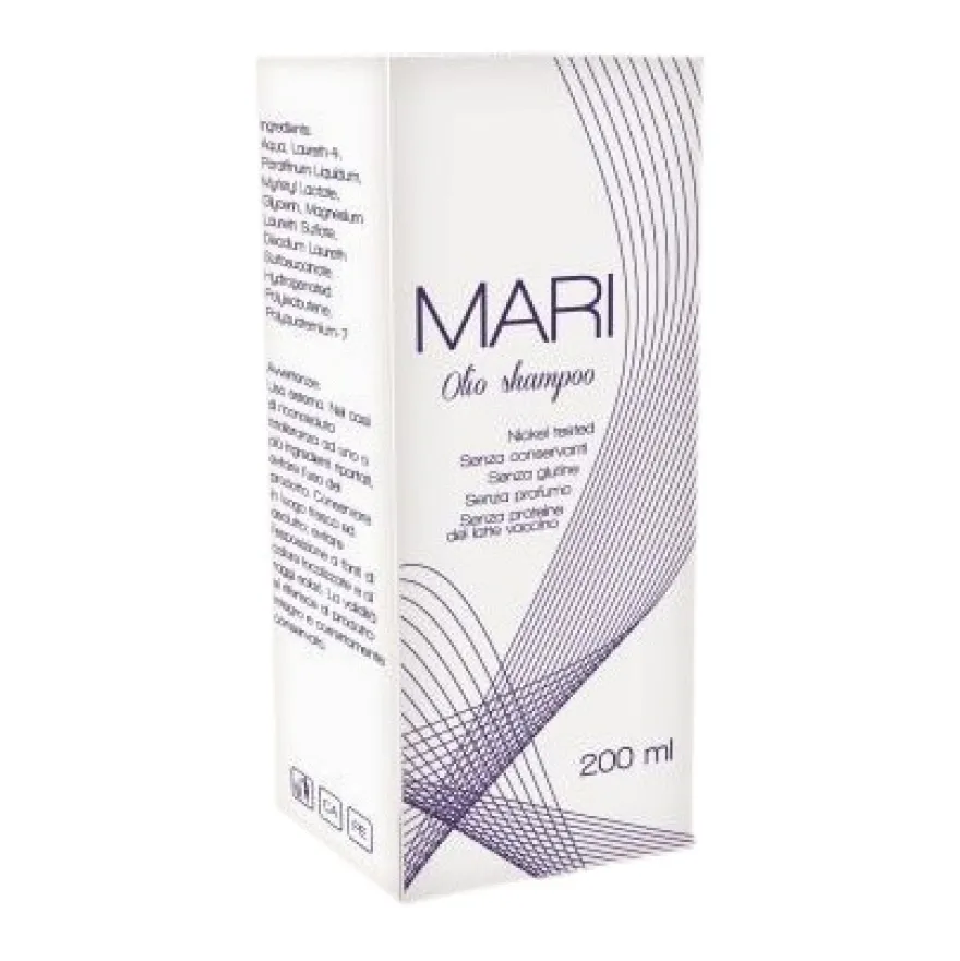 Mari Olio Shampoo Delicato Detersione Pelle Normale 200ml Flacone