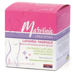 Marvinia Lavanda Vaginale Monouso Riequilibrante E Protettivo 5 Flaconi