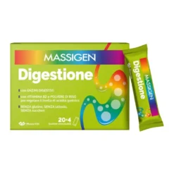 Massigen Digestione Integratore Contro Acidit&agrave; 20+4 Bustine Orosolubili
