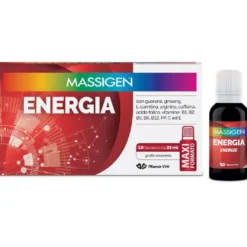 Massigen Energia Integratore Alimentare 10 Flaconcini