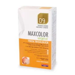 Maxcolor Vegetal 09 Biondo Chiaro Naturale Cenere 140ml