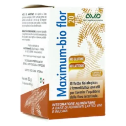 Maximum Bio Flor Integratore Fermenti Lattici 75 Capsule