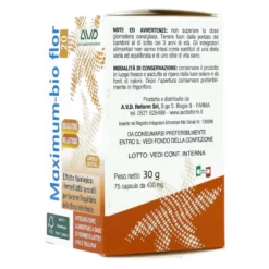 Maximum Bio Flor Integratore Fermenti Lattici 75 Capsule