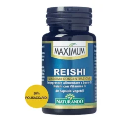 Maximum Reishi Integratore Difese Immunitarie 40 Capsule