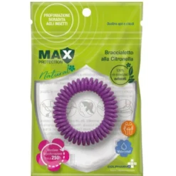 Max Protection Braccialetto Citronella Antizanzare Spirale 1 Pezzo