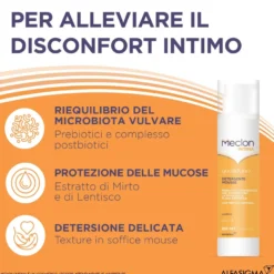Meclon Intima Detergente Quotidiano Mousse Lenitiva 250ml