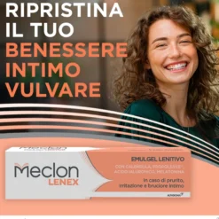 Meclon Lenex Emulgel Lenitivo Intimo Trattamento Irritazione Intima Donna 50ml