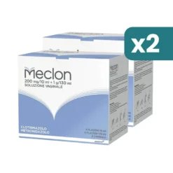Meclon soluzione vaginale infezioni batteriche bipacco 2x5 Canule