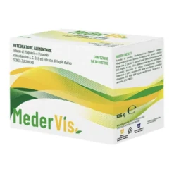 Mederys Medervis Integratore Di Magnesio E Potassio Con Vitamine A C D E E Olivo 30 Bustine