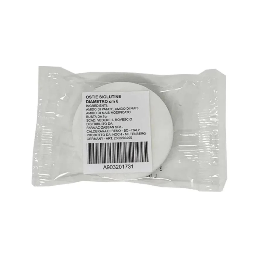 Med's Ostie Tonde Senza Glutine 6cm 7g