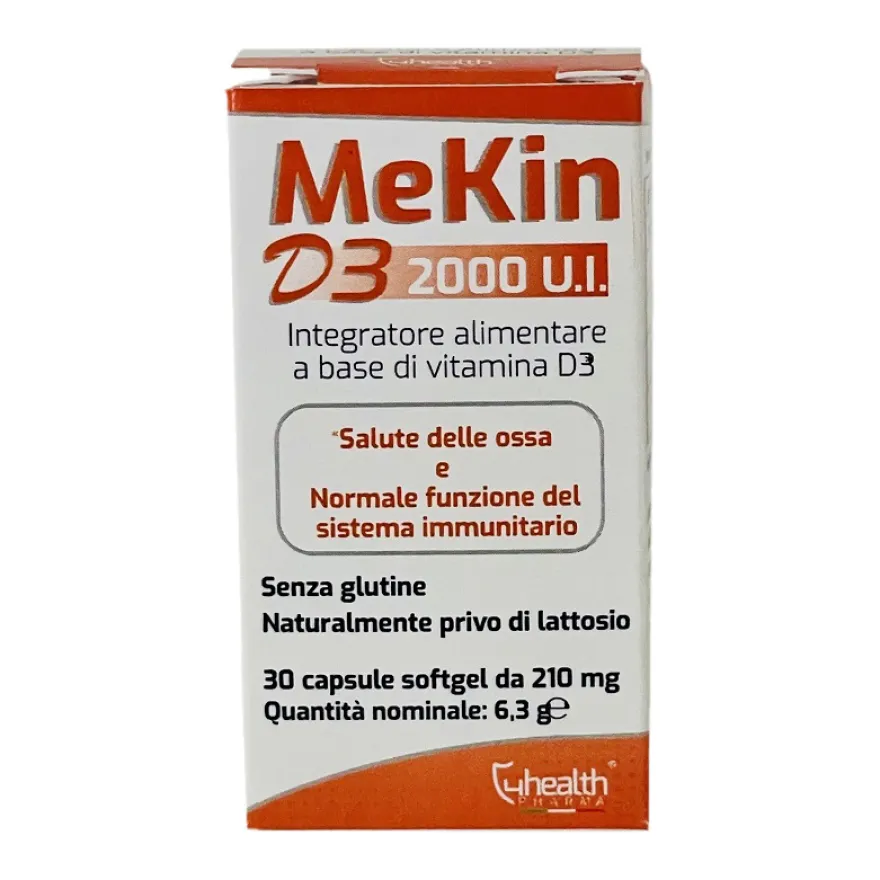 Mekin D3 2000 Ui 30 Capsule Softgel Per Sistema Immunitario