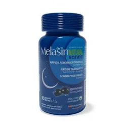 Melasin Natural Integratore Sonno 1mg 30 Gommose