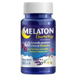 Melaton Gummy Integratore Per Il Sonno Con Melatonina 60 Caramelle Gommose