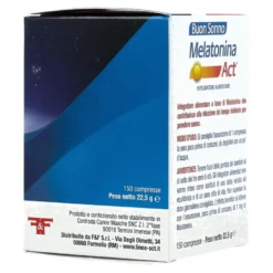 Melatonina Act 1mg 150 Compresse