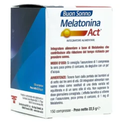 Melatonina Act 1mg 150 Compresse